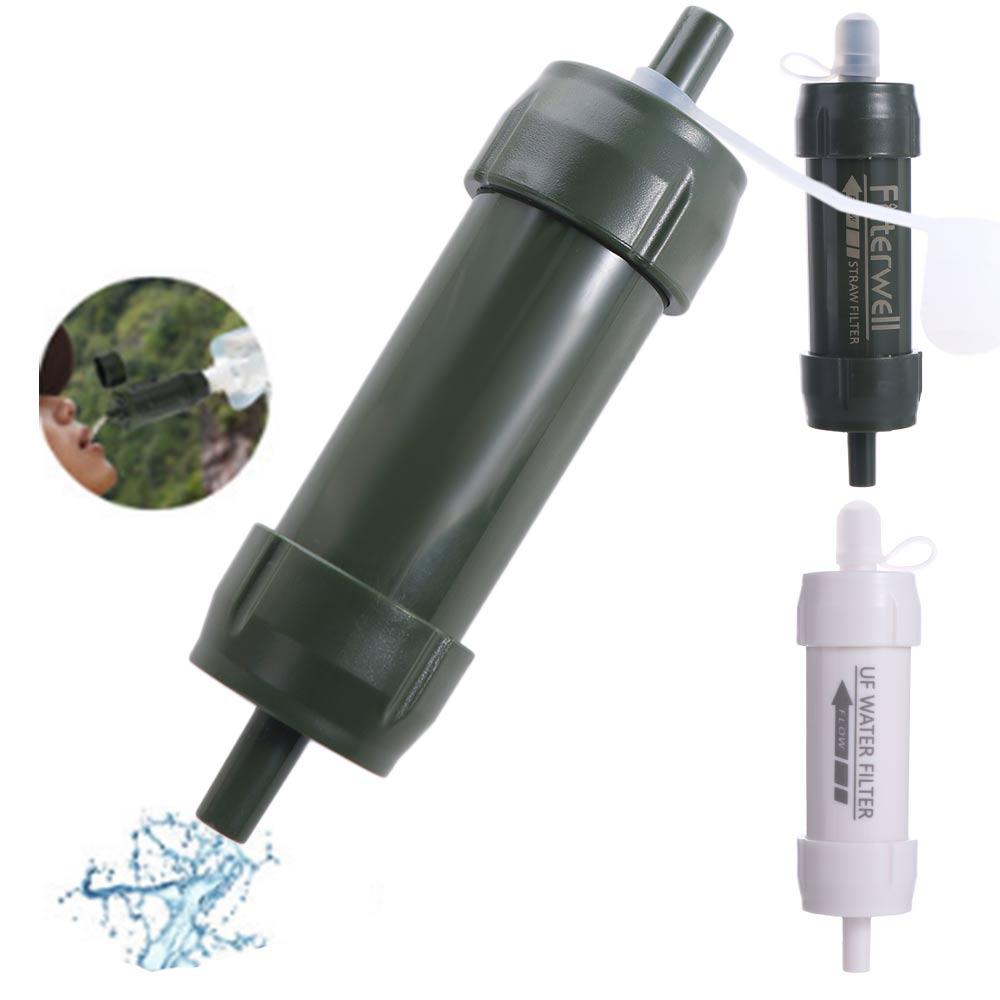 Water Purification Straw - หลอดกรองน้ำขนาดเล็กแบบพกพา สำหรับกรองน้ำดื่มโดยตรง