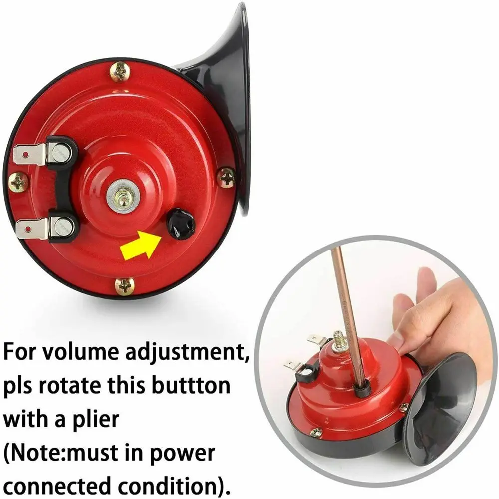 แตรรถดัง 12V: 1/2 ชิ้น 300 DB  - Emergency Whistle Loud บทวิจารณ์และราคา