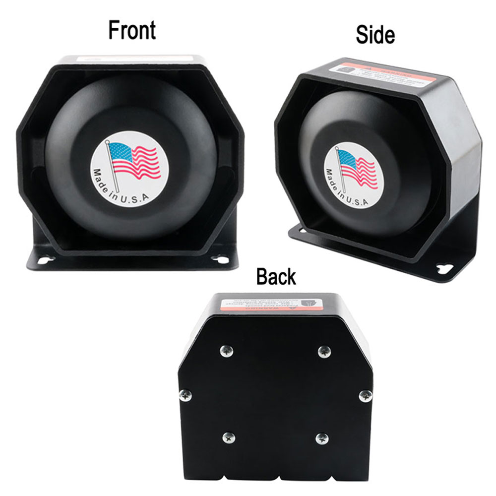 เตือนรถแตรรถไซเรนลำโพง200W 8เส - Emergency Whistle Loud บทวิจารณ์และราคา